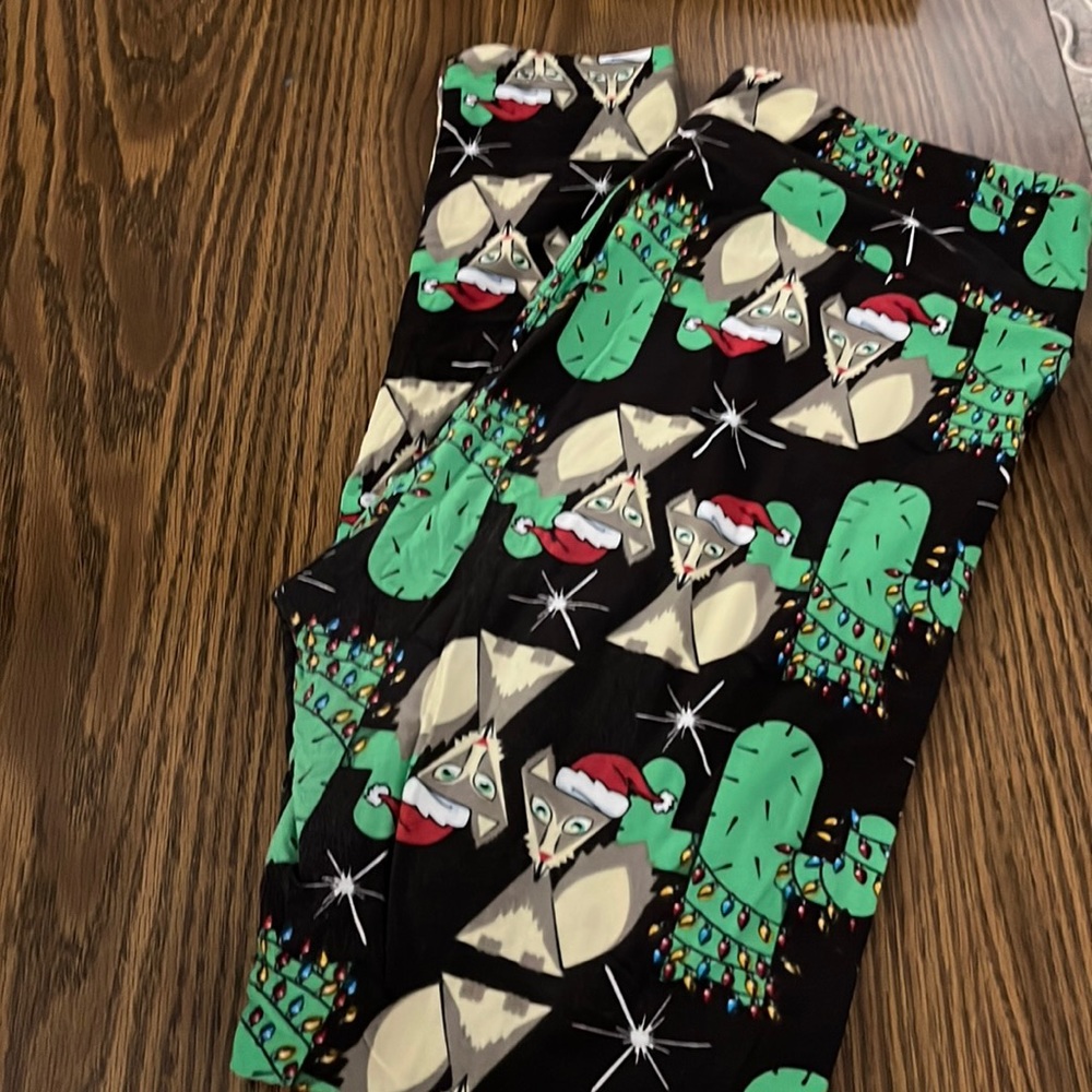 Christmas lularoe leggings